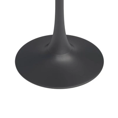 Kurv Counter Dining Table White Faux Marble/Black - Jamesdar 4 Kurv Counter Dining Table White Faux Marble/Black - Jamesdar - Image 2