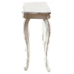 LuxenHome Vintage Off White Wood Console And Entry Table -Furniture Shop GUEST 92b53e6e dadb 472f ac32 08cf491b74ae