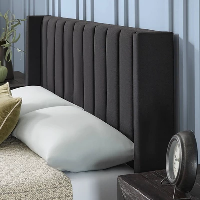 Adele Vertical Upholstered Wingback Bed β Brookside Home 10 Adele Vertical Upholstered Wingback Bed β Brookside Home - Image 8