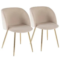 Set Of 2 Fran Contemporary Dining Chairs - LumiSource 29 Set Of 2 Fran Contemporary Dining Chairs - LumiSource -Furniture Shop GUEST 947d159e 18dc 4594 926c baf0a1fd08e7
