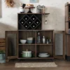 Morse Farmhouse Mobile Wine Cabinet Reclaimed Oak - HOMES: Inside + Out -Furniture Shop GUEST 95392f99 1ae9 4ad7 962b 923c61fc1e8d