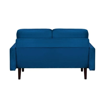 Mason Stationary Loveseat Navy Blue - Lifestyle Solutions 6 Mason Stationary Loveseat Navy Blue - Lifestyle Solutions - Image 4