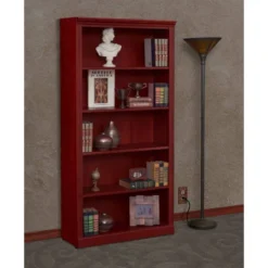 72" Prestige Veneer Bookcase Mahogany - Regency 8 72" Prestige Veneer Bookcase Mahogany - Regency -Furniture Shop GUEST 95c4caf3 b730 40c5 ad2d 4c0621fc7244