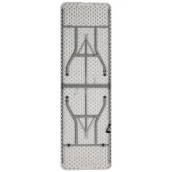 Flash Furniture 8-Foot Bi-Fold Granite White Plastic Banquet And Event Folding Table With Carrying Handle -Furniture Shop GUEST 96dcf960 a6fc 4c3d 8313 dd9dde97dda5