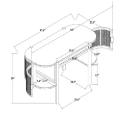 Portola Hills Caned Desk - Threshold™ Designed With Studio McGee 20 Portola Hills Caned Desk - Threshold™ Designed With Studio McGee -Furniture Shop GUEST 98280517 31f6 46d2 851d ecf017e234ef