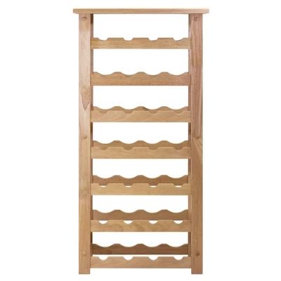 Napa Wine Rack Beech - Winsome 3 Napa Wine Rack Beech - Winsome