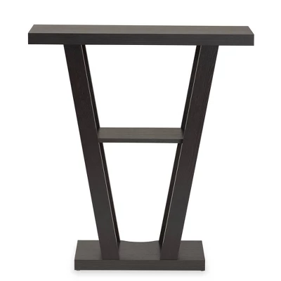 Boone Wood Console Table - Baxton Studio 5 Boone Wood Console Table - Baxton Studio - Image 3