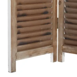 Farmhouse Wood Room Divider Screen Cream - Olivia & May -Furniture Shop GUEST 9b3f978c 3894 4c35 a43f 53222fefbe10
