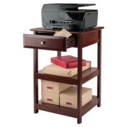 30.71" Delta Printer Stand Walnut - Winsome -Furniture Shop GUEST 9b5c5e6b 8447 4db2 a955 8e1623a09f4e