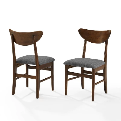 Set Of 2 Landon Wood Dining Chairs With Upholstered Seat - Crosley 13 Set Of 2 Landon Wood Dining Chairs With Upholstered Seat - Crosley - Image 11