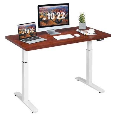 Costway Electric 55''x28'' Standing Desk Adjustable Sit To Stand W/ Controller 13 Costway Electric 55''x28'' Standing Desk Adjustable Sit To Stand W/ Controller - Image 11