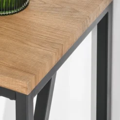 HOMCOM 47.75 Inch Bar Table With Metal Legs, Rustic Industrial Pub Table With Large Tabletop For Home Bar, Kitchen Or Dining Room, Brown 10 HOMCOM 47.75 Inch Bar Table With Metal Legs, Rustic Industrial Pub Table With Large Tabletop For Home Bar, Kitchen Or Dining Room, Brown -Furniture Shop GUEST a1ebbf35 2d14 4765 a107 0d6804cb84fa