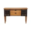 Industrial Wood Console Table Dark Brown - Olivia & May 2 Industrial Wood Console Table Dark Brown - Olivia & May -Furniture Shop GUEST a1f71bc2 c84c 4de6 9430 957cb6057077