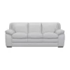 Zanna Genuine Leather Sofa Dove Gray - Armen Living -Furniture Shop GUEST a40f58cf 018a 4f46 840c c8b88655e1c1
