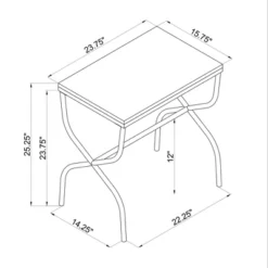 Prynne Accent Table Gold - Linon -Furniture Shop GUEST a452f4d6 96ad 4b04 b6e3 6aaea02e1042
