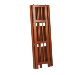 Casual Home 331-39 3 Shelf 14 Inch Folding Office Furniture Wood Bookcase, Mahogany (2 Pack) -Furniture Shop GUEST a47a97d6 0981 4872 9be2 66bd4ddb7b7d