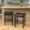 Set Of 2 Laramie Backless Counter Height Barstool Black - Christopher Knight Home 1 Set Of 2 Laramie Backless Counter Height Barstool Black - Christopher Knight Home -Furniture Shop GUEST a4fce2fa 90a2 4b79 b888 7c485585c543