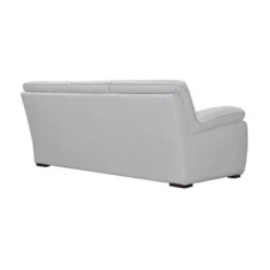 Zanna Genuine Leather Sofa Dove Gray - Armen Living -Furniture Shop GUEST a54a89a6 b139 49c4 a26e 6f439d211e2f