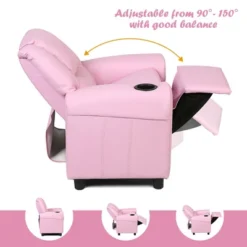 Costway Kids Recliner Armchair Children's Furniture Sofa Seat Couch Chair W/Cup Holder Pink 14 Costway Kids Recliner Armchair Children's Furniture Sofa Seat Couch Chair W/Cup Holder Pink -Furniture Shop GUEST a5fbfd65 2dfc 4faf 8bb2 5f58351ab70a