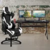 Flash Furniture Gaming Desk And Footrest Reclining Gaming Chair Set - Cup Holder/Headphone Hook/Removable Mouse Pad Top/Wire Management 1 Flash Furniture Gaming Desk And Footrest Reclining Gaming Chair Set - Cup Holder/Headphone Hook/Removable Mouse Pad Top/Wire Management -Furniture Shop GUEST a63b687e 0c63 4190 9713 e9474e5975a3