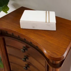 Kasey Jewelry Armoire Walnut - Powell Company -Furniture Shop GUEST a6a17780 3ea7 4a2b aa58 300b860f9cc6