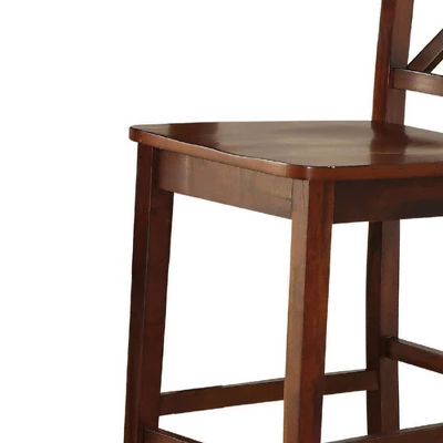 Set Of 2 Tartys Counter Height Barstools - Acme Furniture 5 Set Of 2 Tartys Counter Height Barstools - Acme Furniture - Image 3