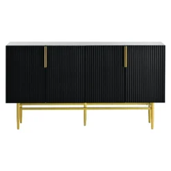 Modern Sideboard, Buffet Cabinet With Metal Handles & Legs-ModernLuxe -Furniture Shop GUEST a6fc23ce 2f1e 4320 a7f8 825352776719