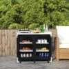 Costway Portable BBQ Aluminum Camping Table Kitchen Cook Station W/ Storage Organizer -Furniture Shop GUEST a7bf3569 58cb 449a 91ee 6c0c1a26e011