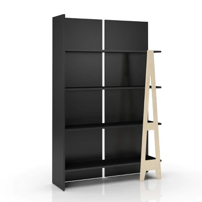 60" Atypik 4 Shelf Bookcase - Nexera 10 60" Atypik 4 Shelf Bookcase - Nexera - Image 8