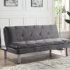 66" Cilliers Sofa Gray Velvet/Chrome Finish - Acme Furniture -Furniture Shop GUEST aa402dfc 586d 4a09 bc3d 7dcdbbc332c4