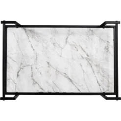 Honey-Can-Do 2 Tier Bar Cart Faux Marble -Furniture Shop GUEST aa6d7a80 6e09 494d b577 b082d12b4e9b