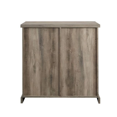 Tertia Industrial Accent Cabinet With Sliding X Barn Door - Saracina Home 4 Tertia Industrial Accent Cabinet With Sliding X Barn Door - Saracina Home - Image 2