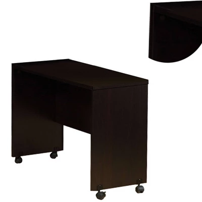 Stylish Desk With Spacious Display Top Dark Brown - Benzara 3 Stylish Desk With Spacious Display Top Dark Brown - Benzara