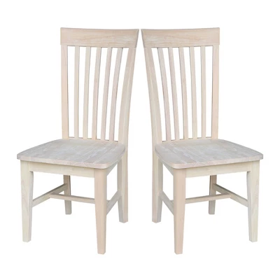 Set Of 2 Tall Mission Chairs - International Concepts 12 Set Of 2 Tall Mission Chairs - International Concepts - Image 10