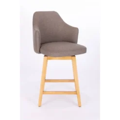 Kinston Swivel Curved Back Upholstered Counter Height Barstool - Threshold™ 19 Kinston Swivel Curved Back Upholstered Counter Height Barstool - Threshold™ -Furniture Shop GUEST ac591056 690f 4419 9a77 7e7acc88ba5d