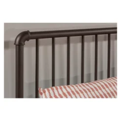 Queen Brandi Metal Headboard Bed Frame Included Bronze - Hillsdale Furniture -Furniture Shop GUEST ad69a2d2 e906 4157 99c7 b6af7a84f73d