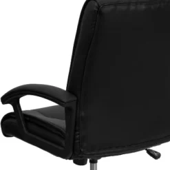 Flash Furniture Mid-Back Black LeatherSoft Swivel Manager's Office Chair With Arms -Furniture Shop GUEST ae07e57b 6055 450a 8a5a 9375d908c722