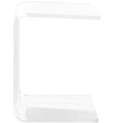 Upton Acrylic Side Table - Clear - Safavieh 6 Upton Acrylic Side Table - Clear - Safavieh - Image 4