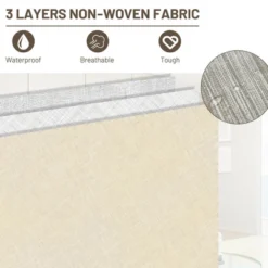 Costway Stackable Large Bins Cubes W/Lids Storage Organizers W/Linen&Oxford Fabric 4 Sets -Furniture Shop GUEST af79cd5a ae12 40c4 bec8 1b0efc54cd4c