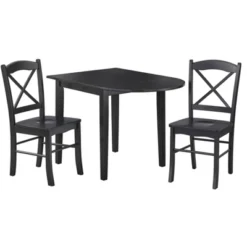 3pc Tiffany Extendable Dining Table Set - Buylateral -Furniture Shop GUEST afd1e74c df5d 42a7 b06b 8b787d784e17