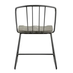 Set Of 2 Nowell Iron Dining Chairs Gray - Inspire Q 9 Set Of 2 Nowell Iron Dining Chairs Gray - Inspire Q -Furniture Shop GUEST b020750c a367 420a 9c3b 136439ff8a9f