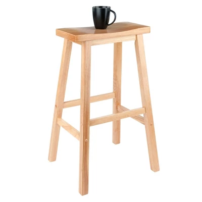 29" Satori Saddle Seat Barstool - Winsome 5 29" Satori Saddle Seat Barstool - Winsome - Image 3