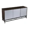Spilscar Contemporary Storage Cabinet Brown With Silver - Aiden Lane -Furniture Shop GUEST b0ef2215 aaef 4749 a0e5 5d4c31f88951
