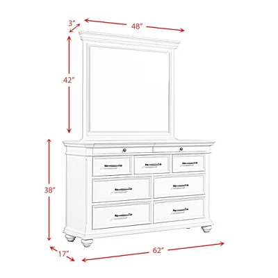 Brooks 9 Drawer Dresser With Mirror Beige - Picket House Furnishings 13 Brooks 9 Drawer Dresser With Mirror Beige - Picket House Furnishings - Image 11