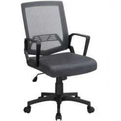 Yaheetech Adjustable Mid-Back Office Chair Computer Chair With Wheels 19 Yaheetech Adjustable Mid-Back Office Chair Computer Chair With Wheels -Furniture Shop GUEST b215c78a 3a59 4b33 b585 1e7f67b77c0b