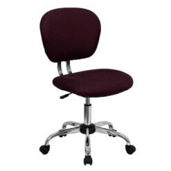 Mid Back Mesh Padded Swivel Task Office Chair - Flash Furniture -Furniture Shop GUEST b21887f7 6b74 4c14 9e85 f7015709bd0d