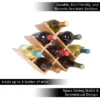 Bamboo 8 Bottle Rack-Space Saving Tabletop Free Standing Bottle Holder For Kitchen, Bar, Dining Room-Modern Storage Shelf By Hastings Home -Furniture Shop GUEST b237e117 ca81 42de 9aef 80f32b5965fb