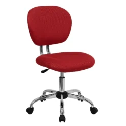 Mid Back Mesh Padded Swivel Task Office Chair - Flash Furniture -Furniture Shop GUEST b29f8839 b966 4029 9608 e26876ca4dd0