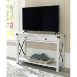 Bayflynn Console Sofa Table White - Signature Design By Ashley 13 Bayflynn Console Sofa Table White - Signature Design By Ashley -Furniture Shop GUEST b2f2108a 8804 485b 9a49 bc9f5d7a4068