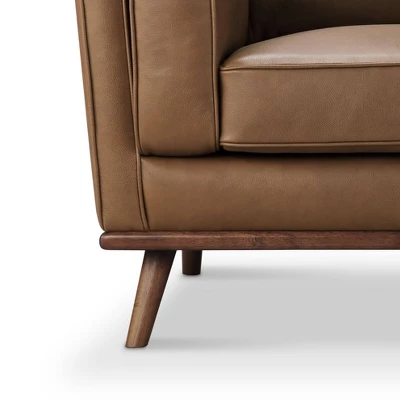 Taverly Leather Sofa - Abbyson Living 6 Taverly Leather Sofa - Abbyson Living - Image 4